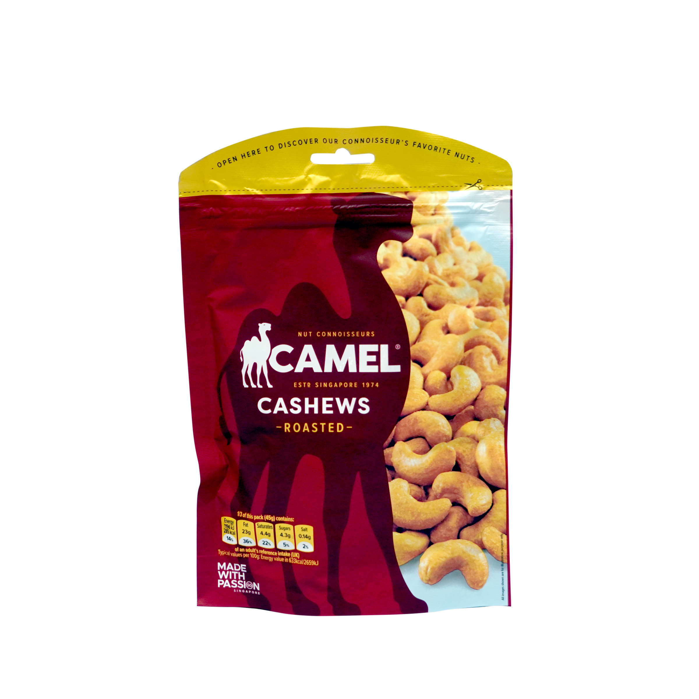 Camel Roasted Cashews (135g)